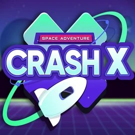 Crash X logo by Turbo Games Realz Casino
