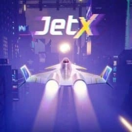 jetX logo by SmartSoft at Realz Casino