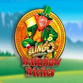 Slingo Rainbow Riches by Gaming Realms, showcased at realzcasinooau.com – game logo
