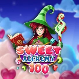 Sweet Alchemy 100 game by Play'n GO – logo hosted on Realz Casino